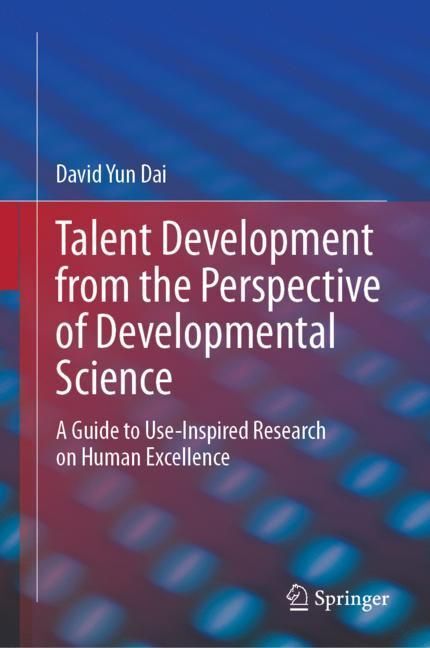 Talent Development from the Perspective of Developmental Science main product photo
