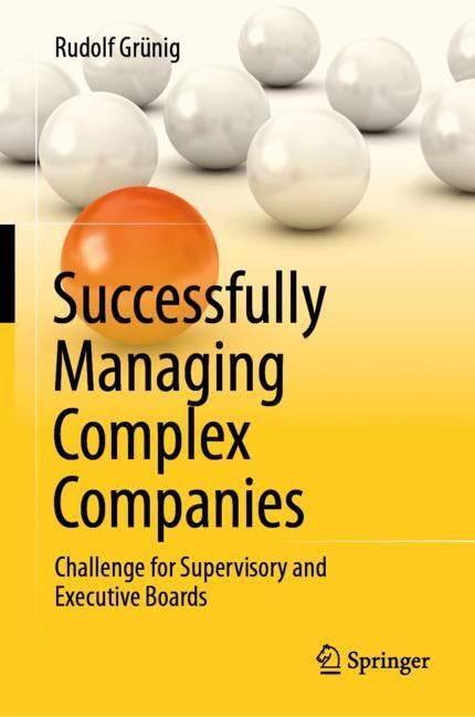 Successfully Managing Complex Companies main product photo
