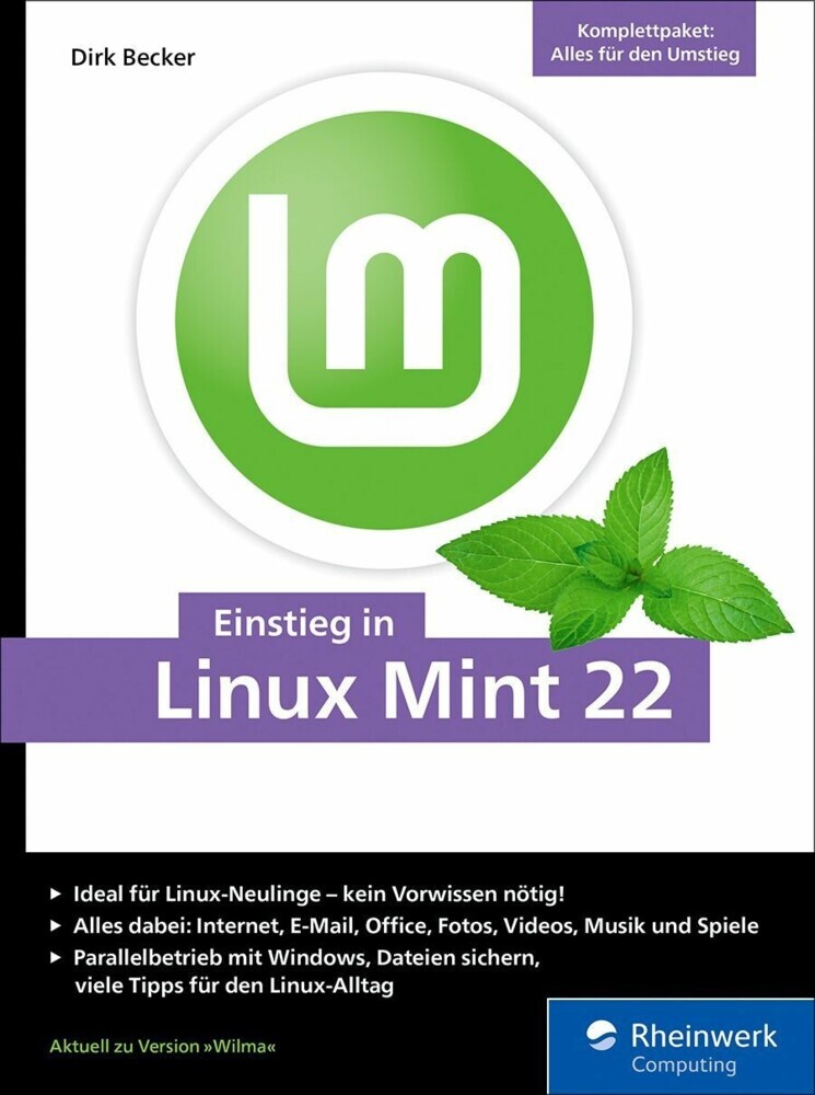 Einstieg in Linux Mint 22 main product photo
