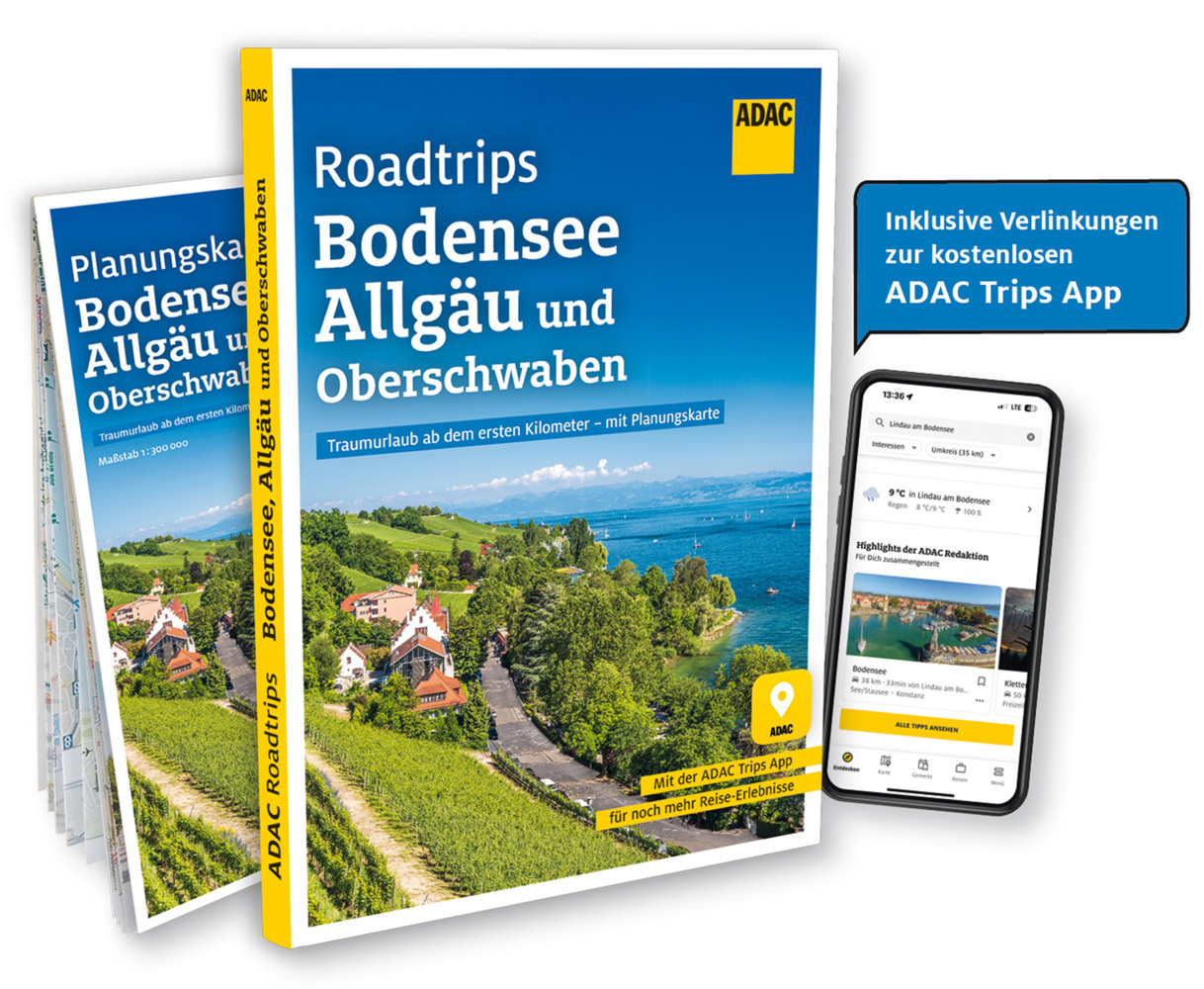 ADAC Roadtrips - Bodensee, Allgäu und Oberschwaben main product photo