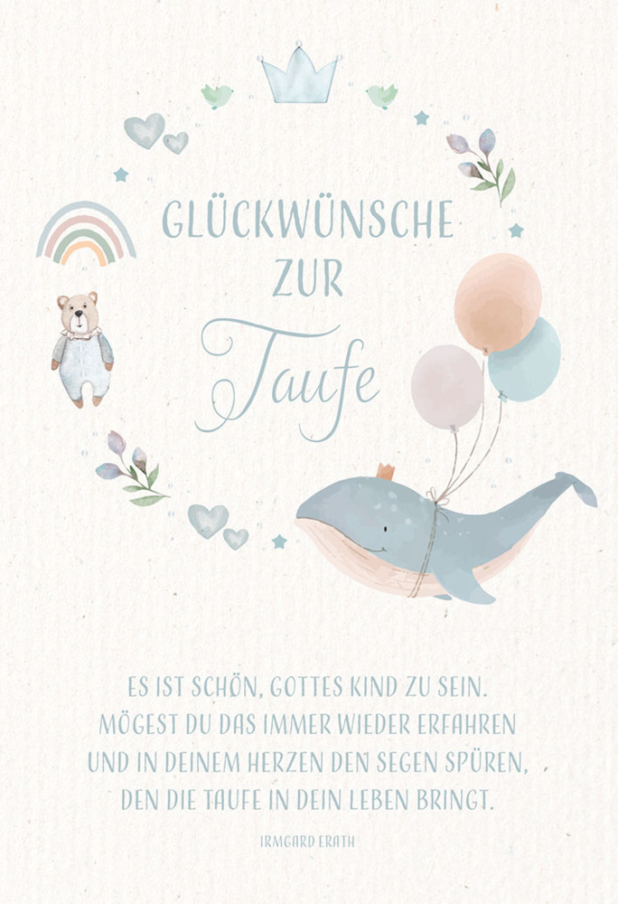 Glückwünsche zur Taufe main product photo