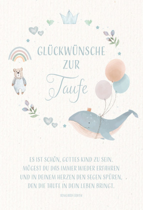 Glückwünsche zur Taufe