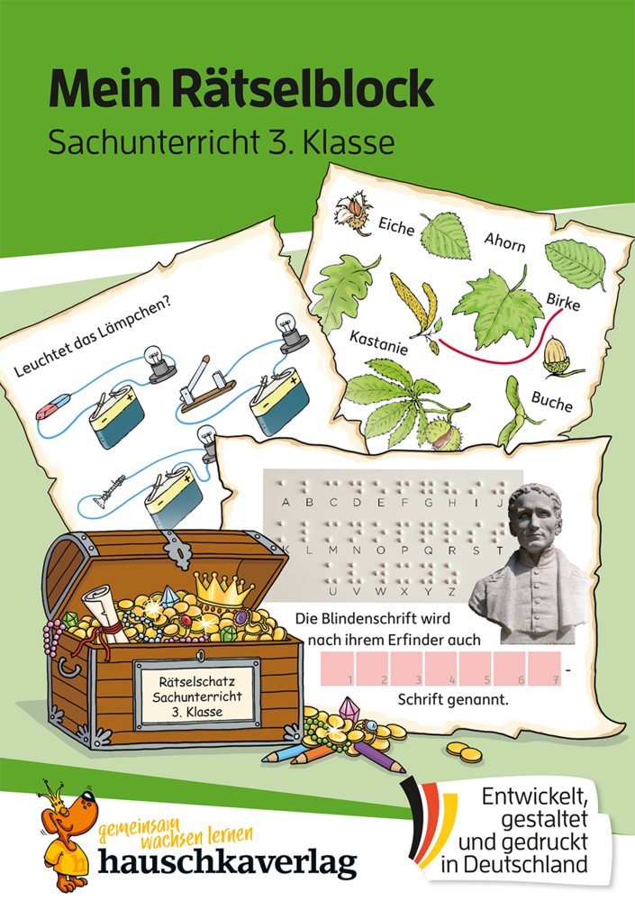 Mein Rätselblock Sachunterricht 3. Klasse main product photo