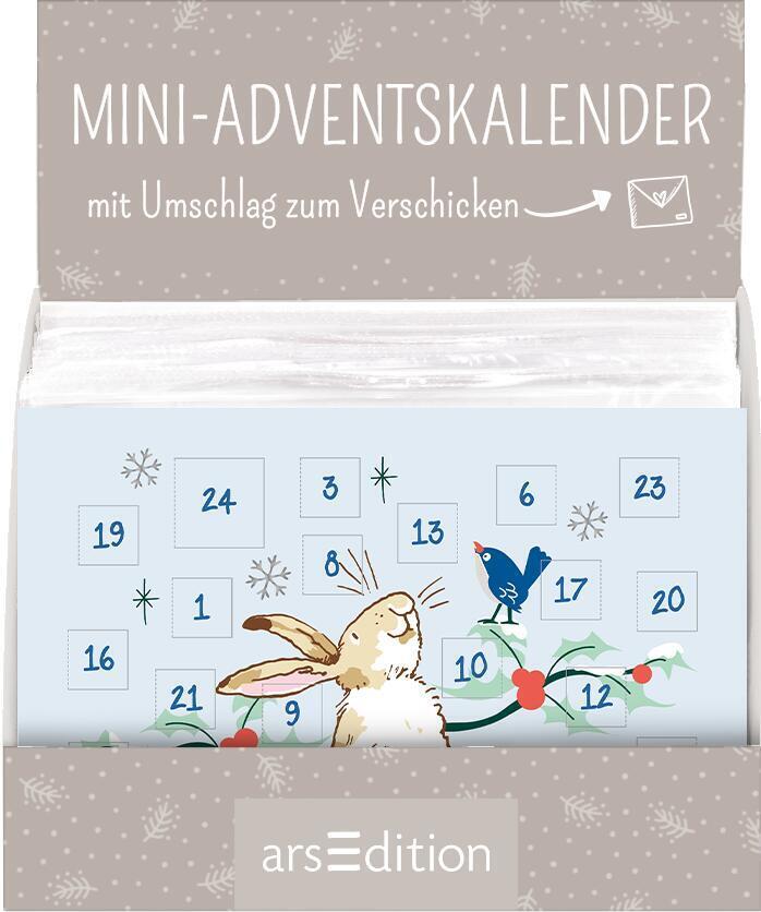 Display Mini-Adventskalender mit Umschlag zum Verschicken Weißt du eigentlich, wie lieb ich dich hab? main product photo