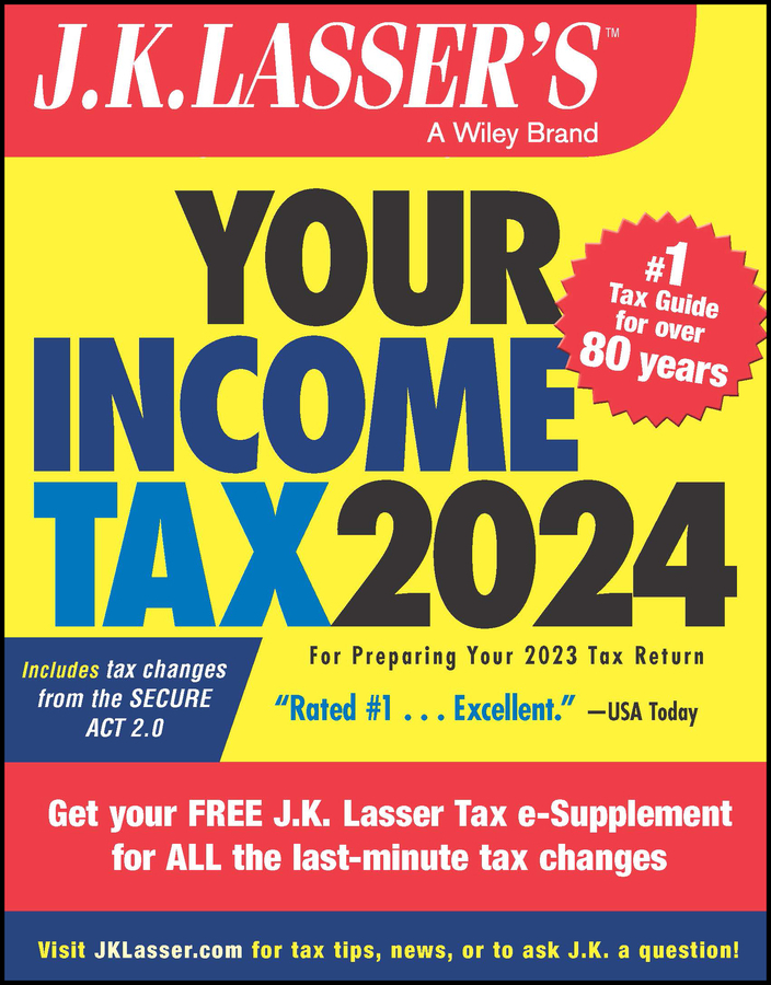 J.K. Lasser's Your Income Tax 2024 main product photo