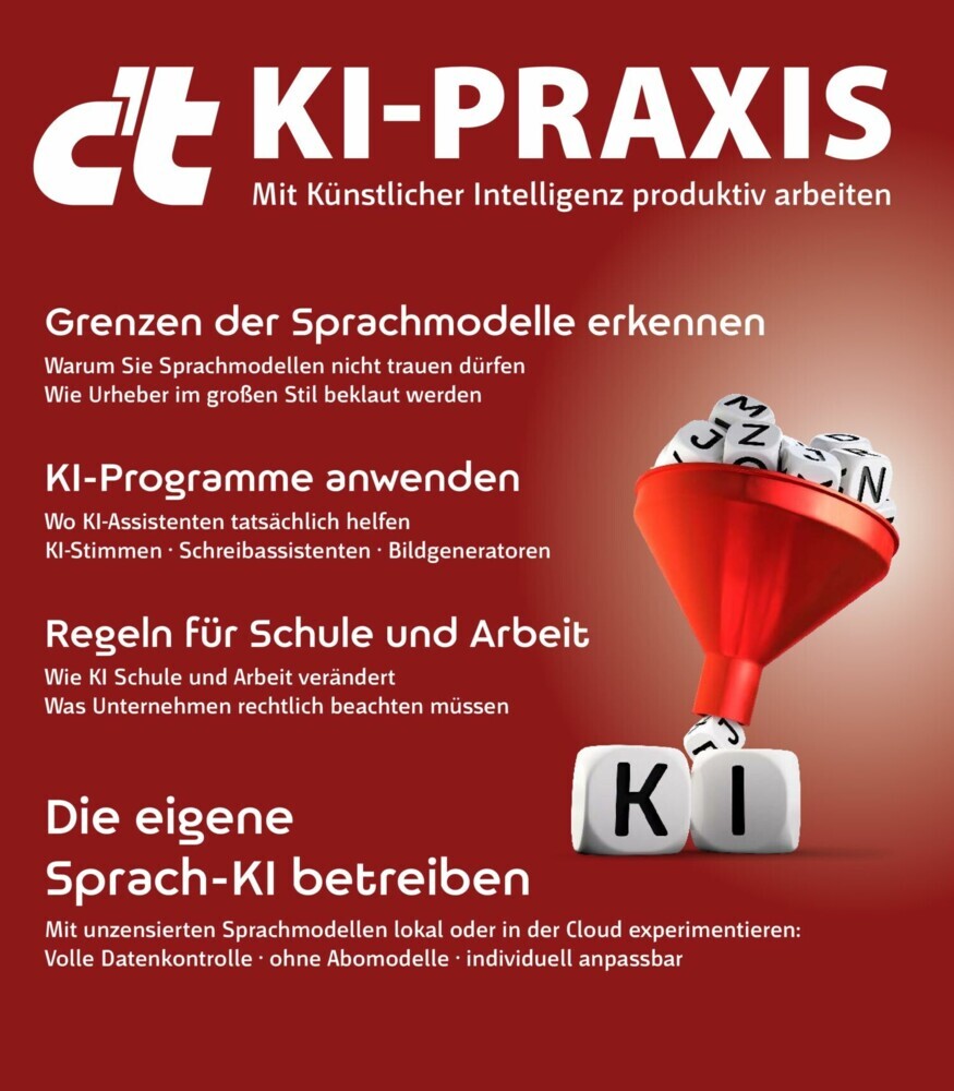 c't KI-Praxis main product photo