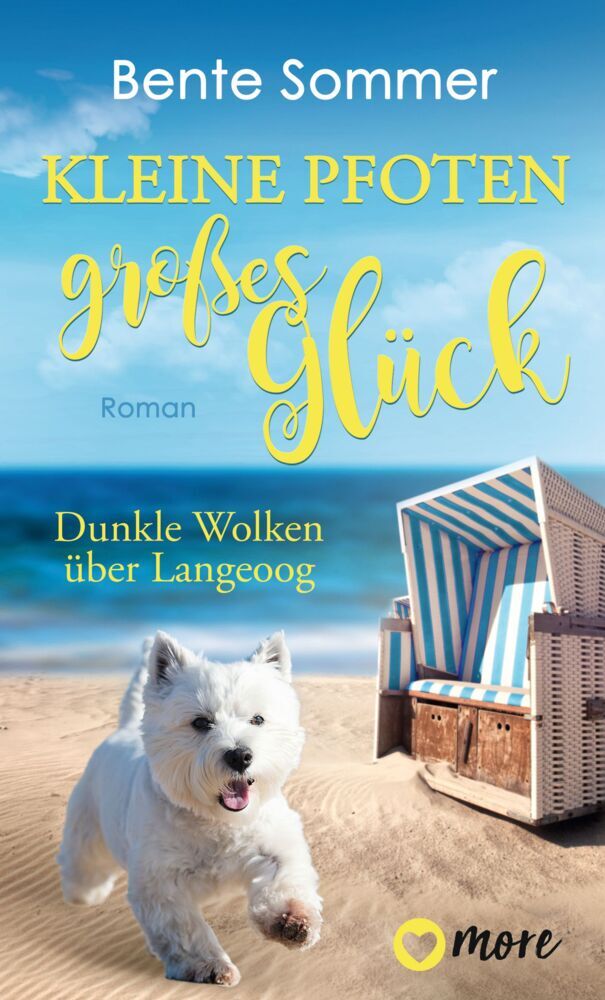 Kleine Pfoten, großes Glück - Dunkle Wolken über Langeoog main product photo