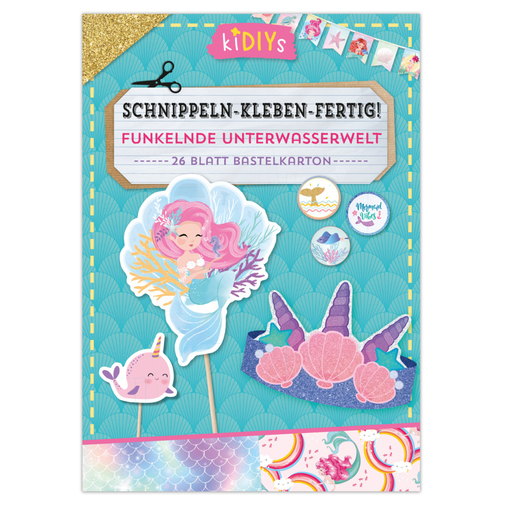Schnippeln - Kleben - Fertig! Funkelnde Unterwasserwelt main product photo