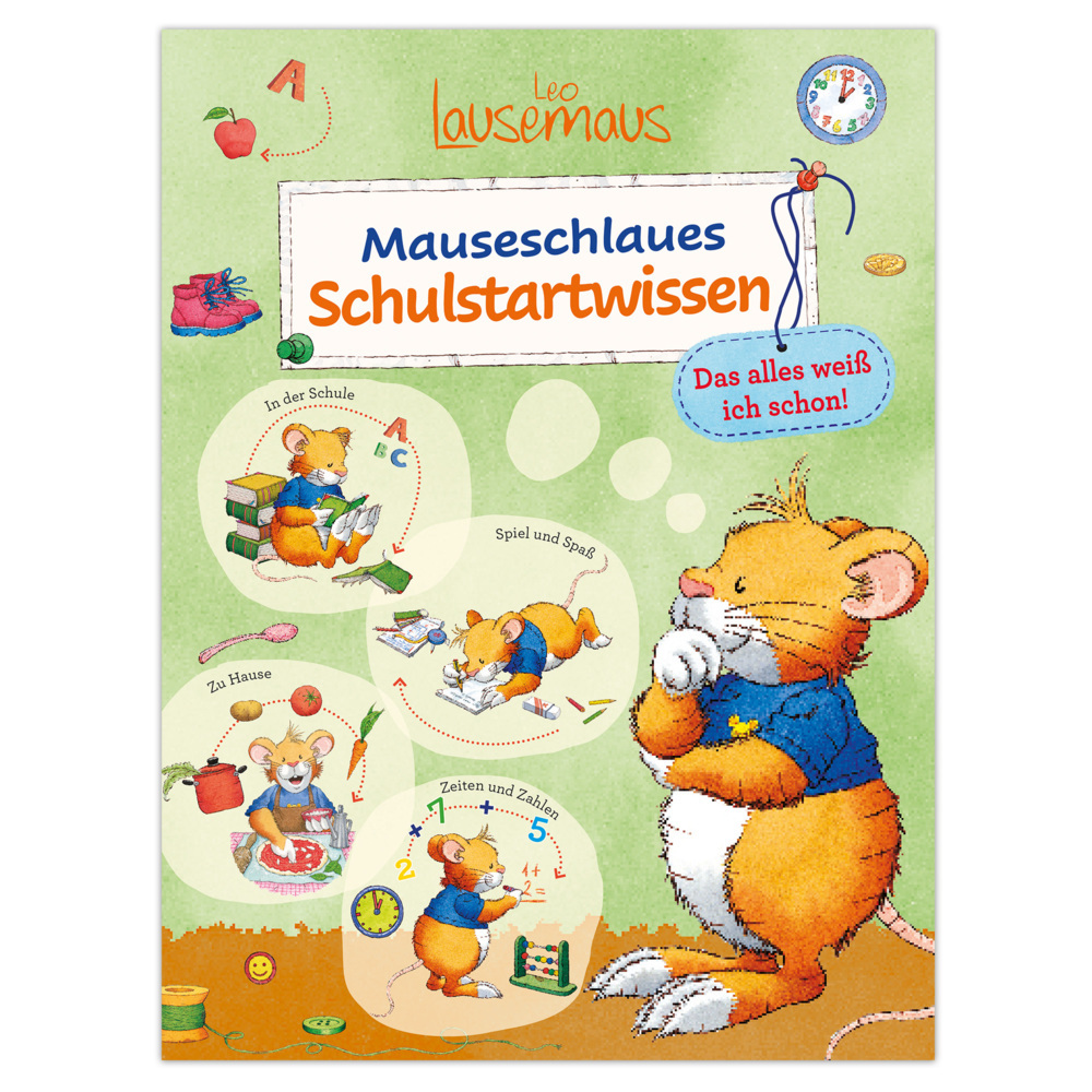 Leo Lausemaus - Mauseschlaues Schulstartwissen - Das alles weiß ich schon! main product photo