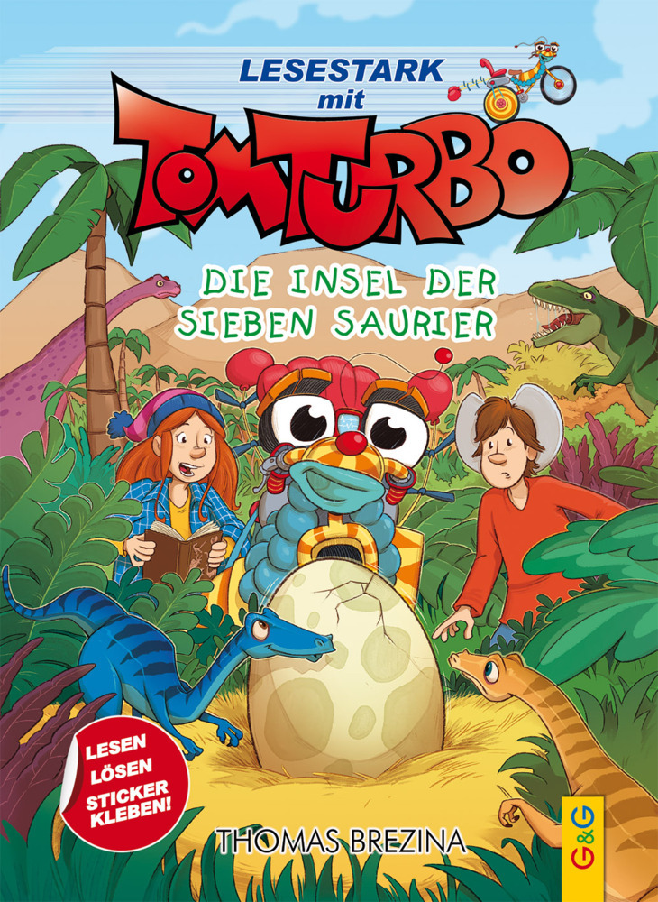 Tom Turbo - Lesestark - Die Insel der sieben Saurier main product photo