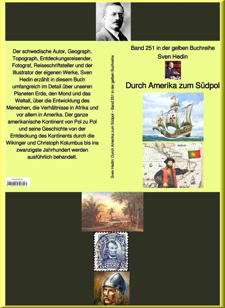 Durch Amerika zum Südpol - Band 252 in der gelben Buchreihe - bei Jürgen Ruszkowski main product photo
