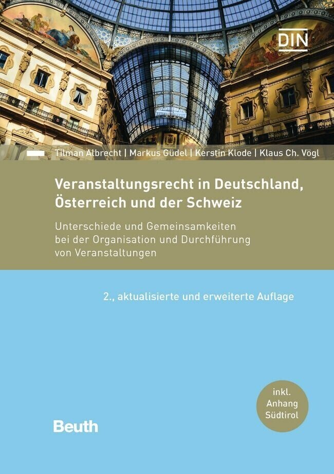 Veranstaltungsrecht in Deutschland, Österreich und der Schweiz main product photo