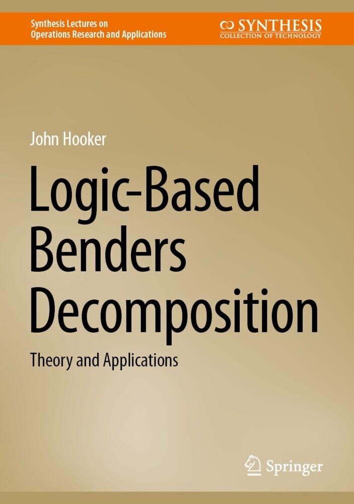 Logic-Based Benders Decomposition main product photo