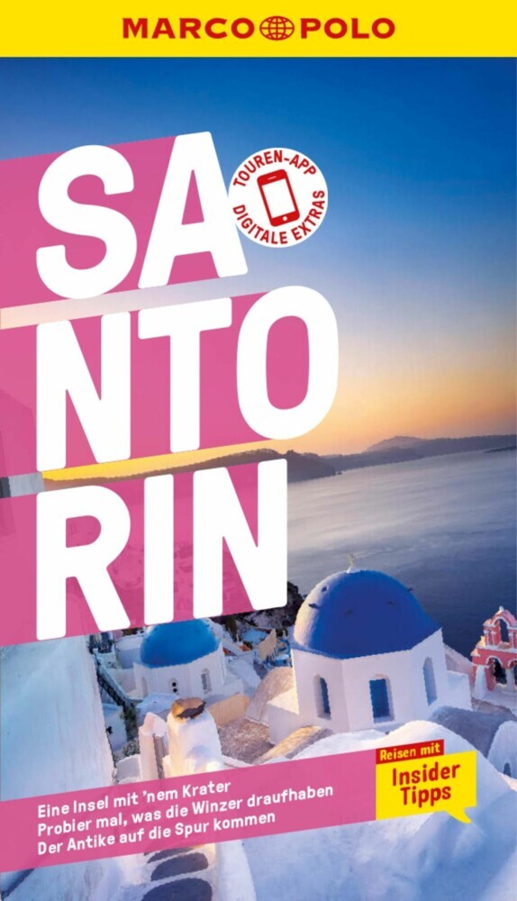 MARCO POLO Reiseführer E-Book Santorin main product photo
