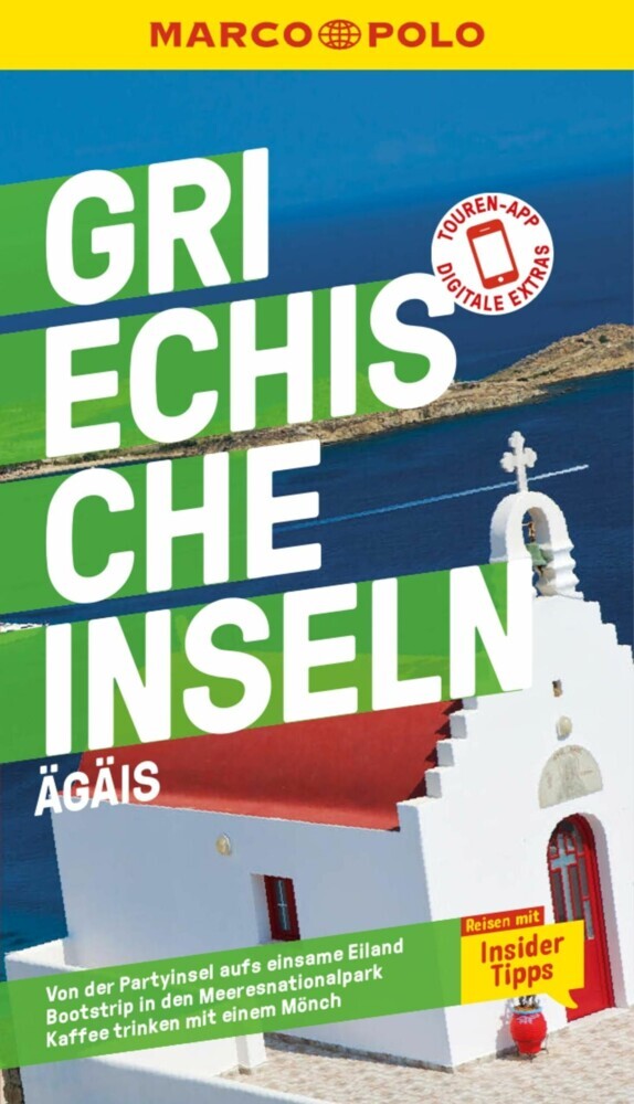 MARCO POLO Reiseführer E-Book Griechische Inseln, Ägäis main product photo