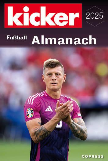 Kicker Fußball Almanach 2025 main product photo