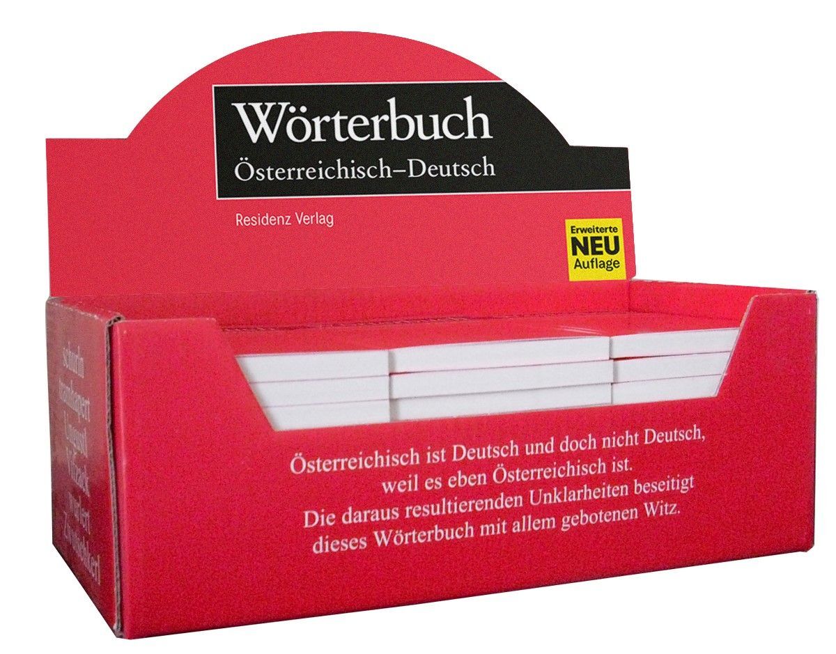 Wörterbuch Österreichisch-Deutsch main product photo