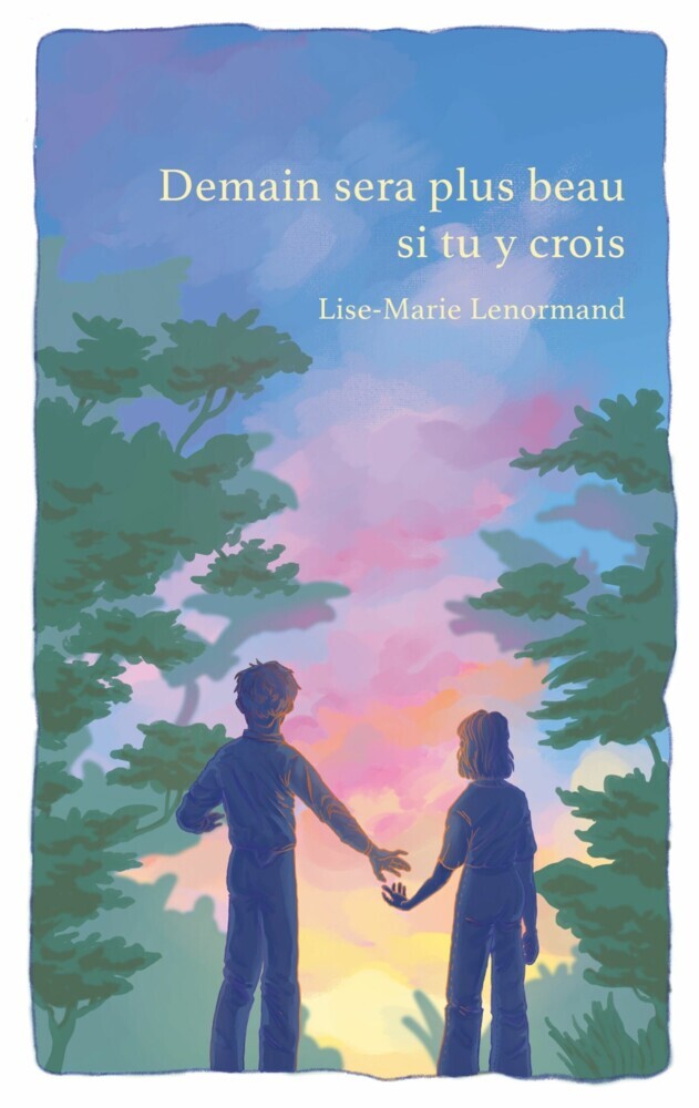 Demain sera plus beau si tu y crois main product photo