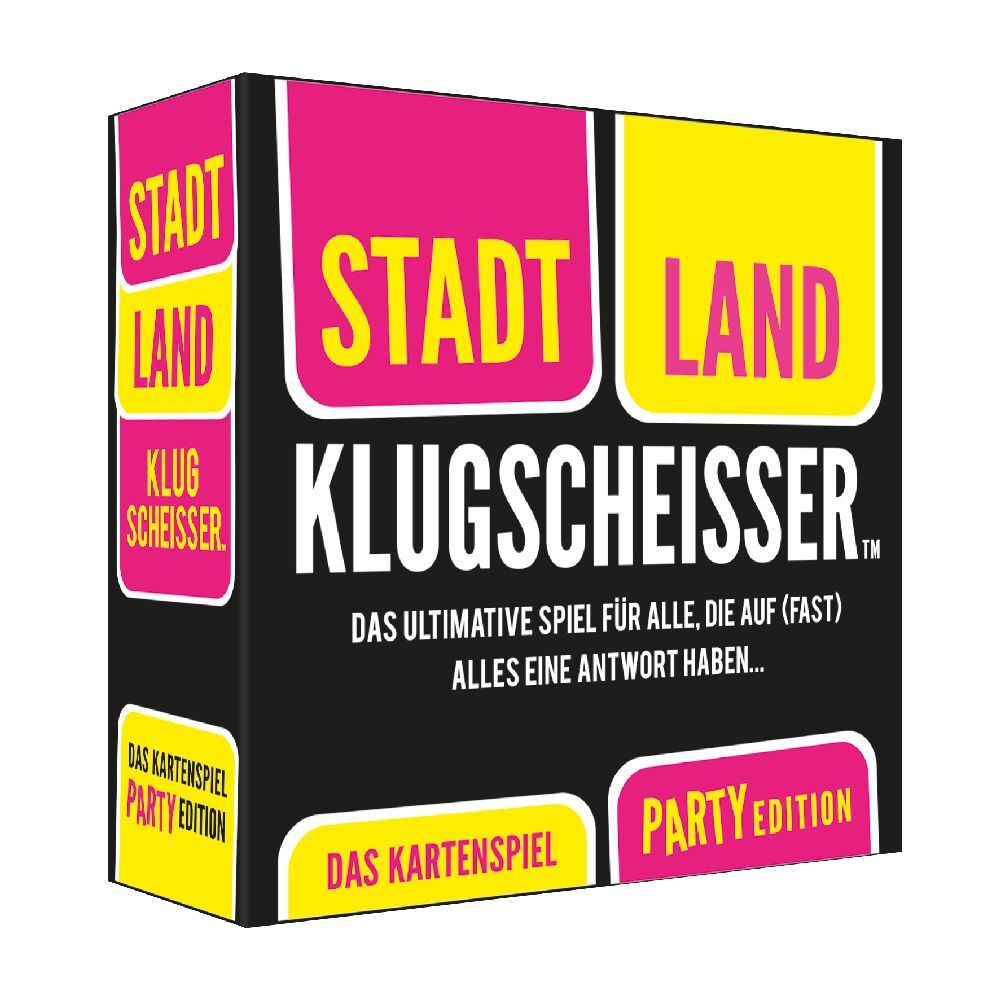 Stadt Land Klugscheisser - Kartenspiel main product photo