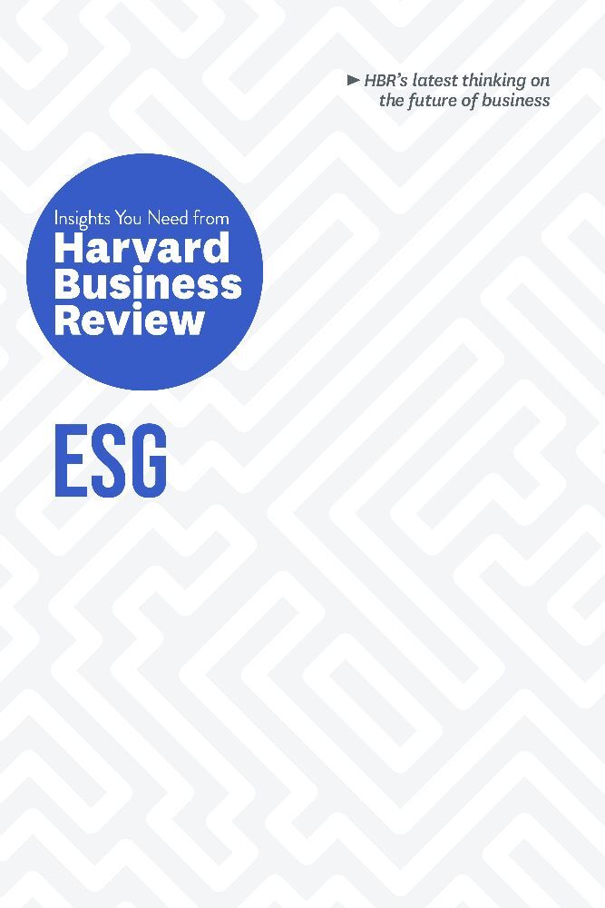 ESG: The Insights You Need from Harvard Business Review main product photo