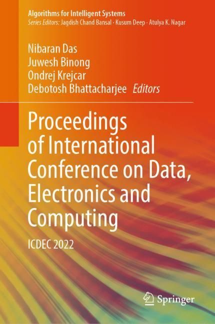 Proceedings of International Conference on Data, Electronics and Computing main product photo