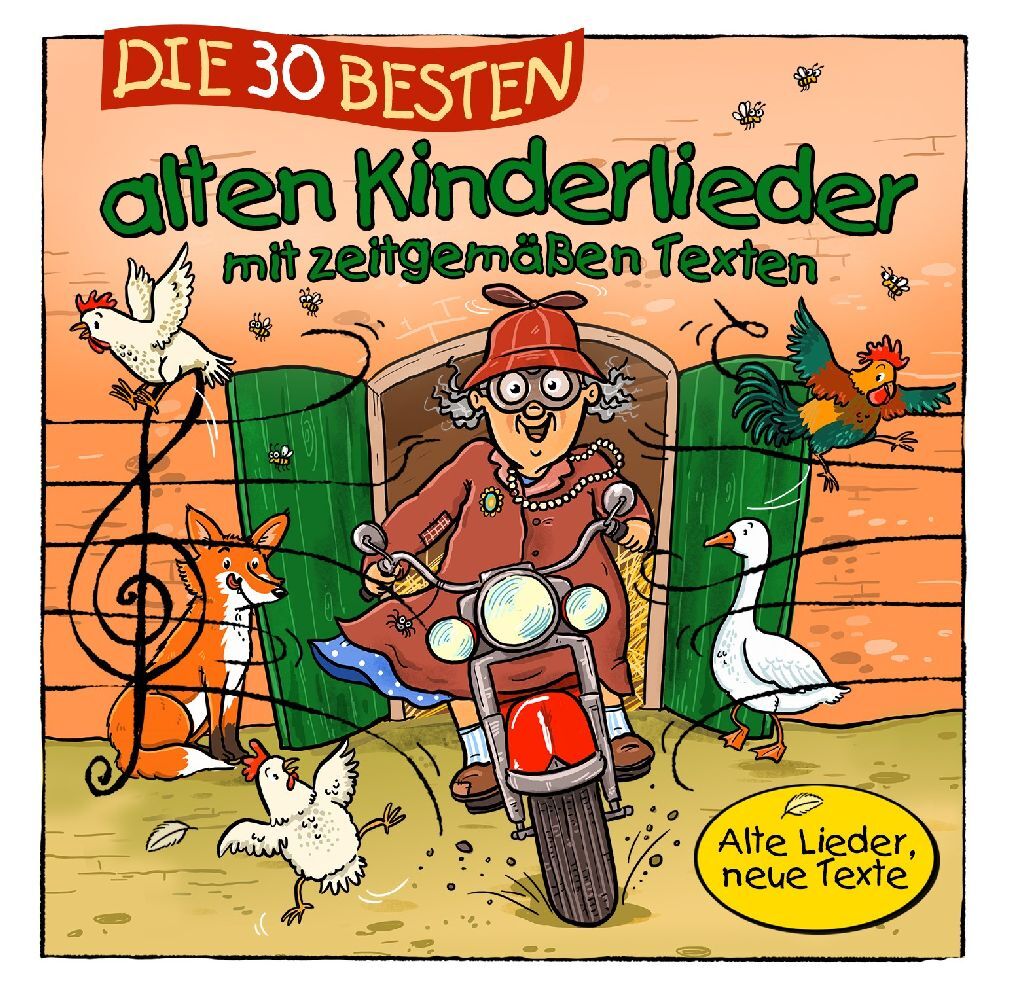Die 30 besten alten Kinderlieder zeitgemäße Texte, 1 Audio-CD main product photo