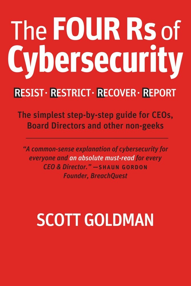 The Four Rs of Cybersecurity Resist. Restrict. Recover. Report. main product photo