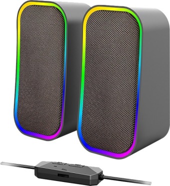 SPEEDLINK TOKEN RGB Gaming Stereo Speaker, black