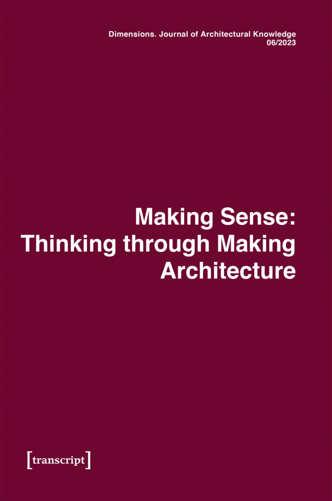 Dimensions. Journal of Architectural Knowledge main product photo