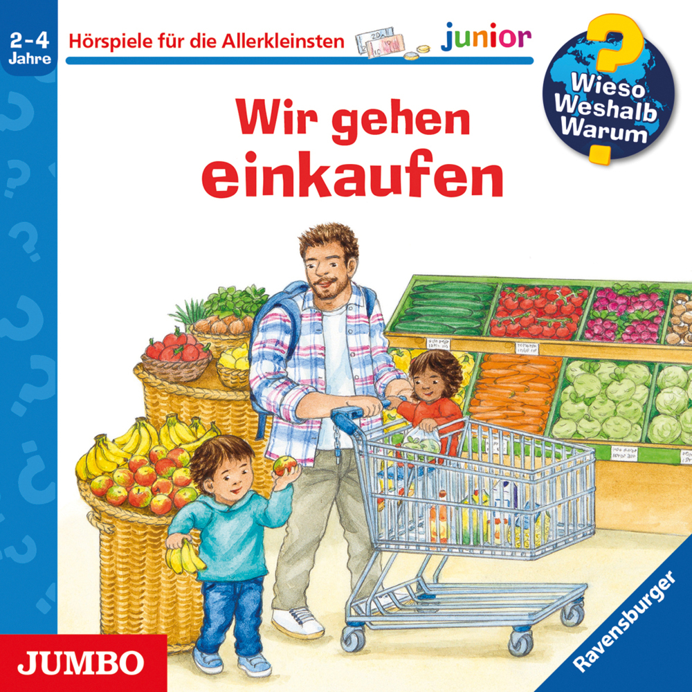 Wieso? Weshalb? Warum? junior. Wir gehen einkaufen, Audio-CD main product photo