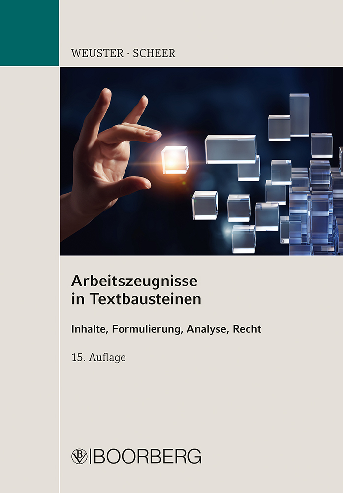 Arbeitszeugnisse in Textbausteinen main product photo