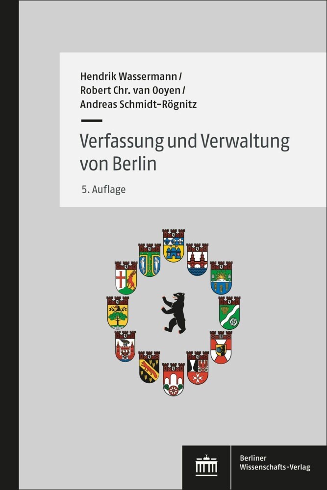 Verfassung und Verwaltung von Berlin main product photo