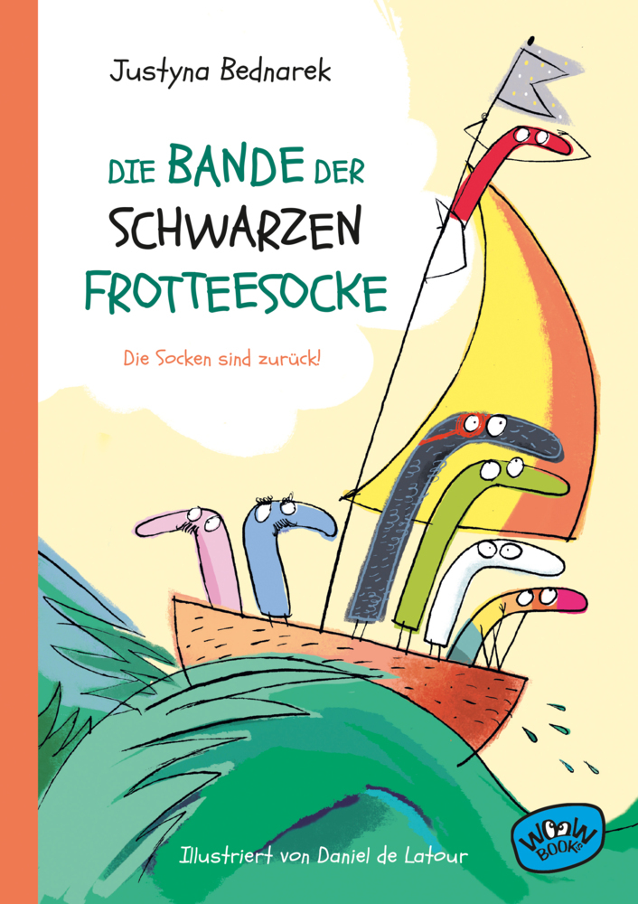 Die Bande der schwarzen Frotteesocke main product photo