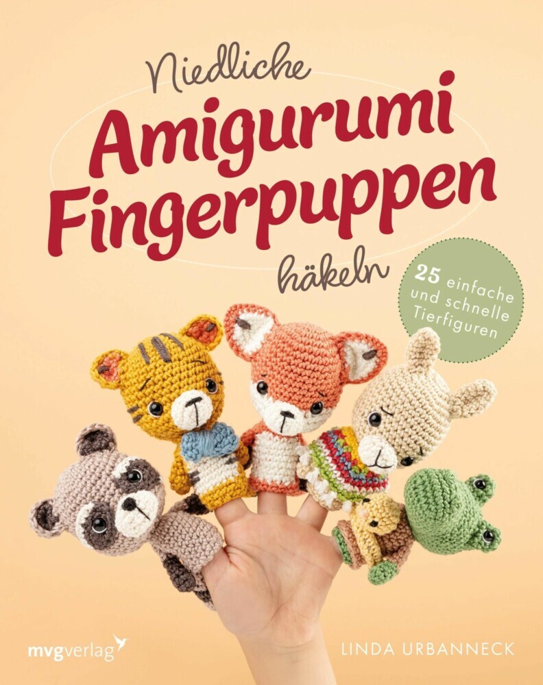 Niedliche Amigurumi-Fingerpuppen häkeln main product photo