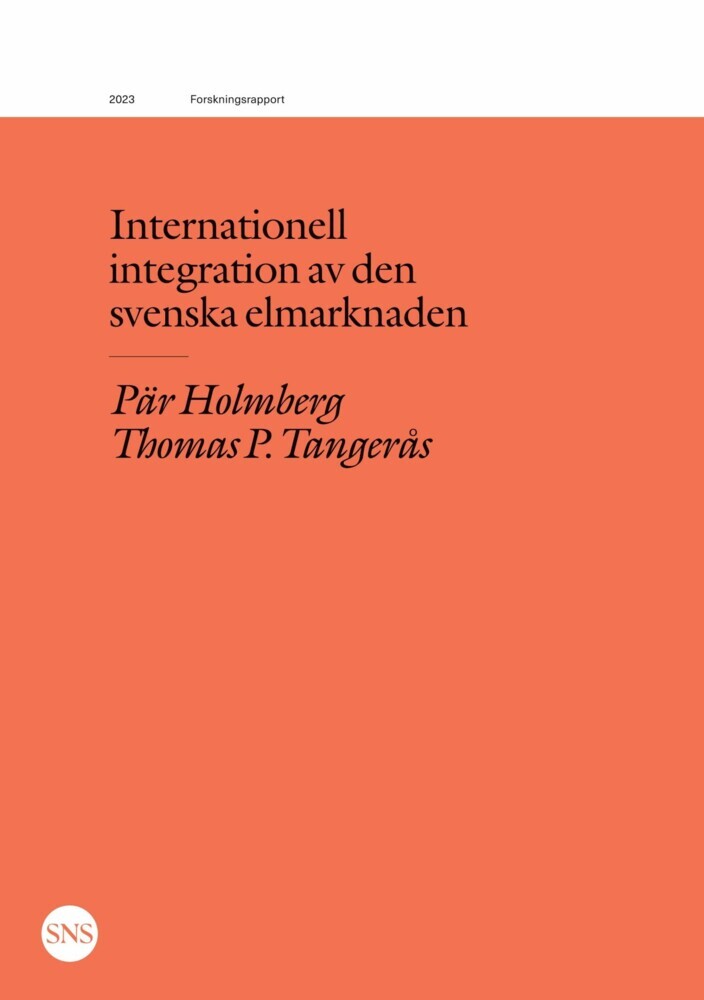 Internationell integration av den svenska elmarknaden main product photo
