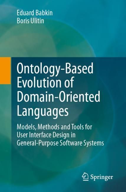 Ontology-Based Evolution of Domain-Oriented Languages main product photo