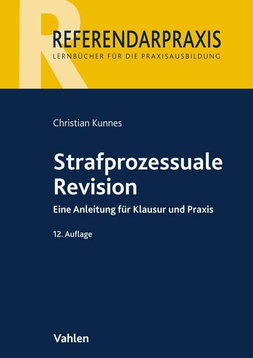 Strafprozessuale Revision main product photo