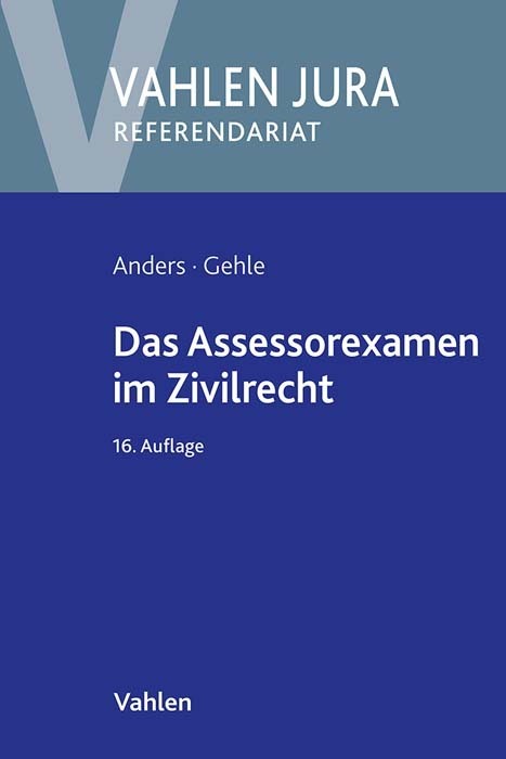 Das Assessorexamen im Zivilrecht main product photo