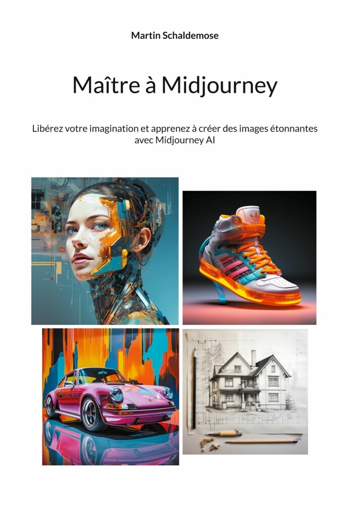 Maître à Midjourney main product photo