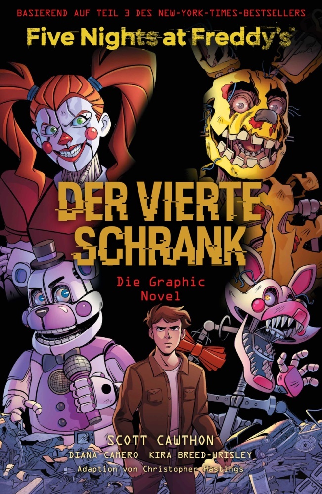 Five Nights at Freddy's: Der vierte Schrank - Die Graphic Novel main product photo