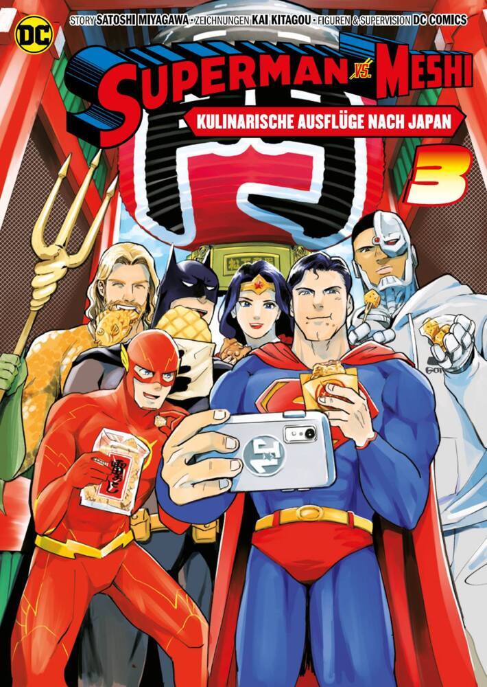 Superman vs. Meshi: Kulinarische Ausflüge nach Japan (Manga) 03 main product photo
