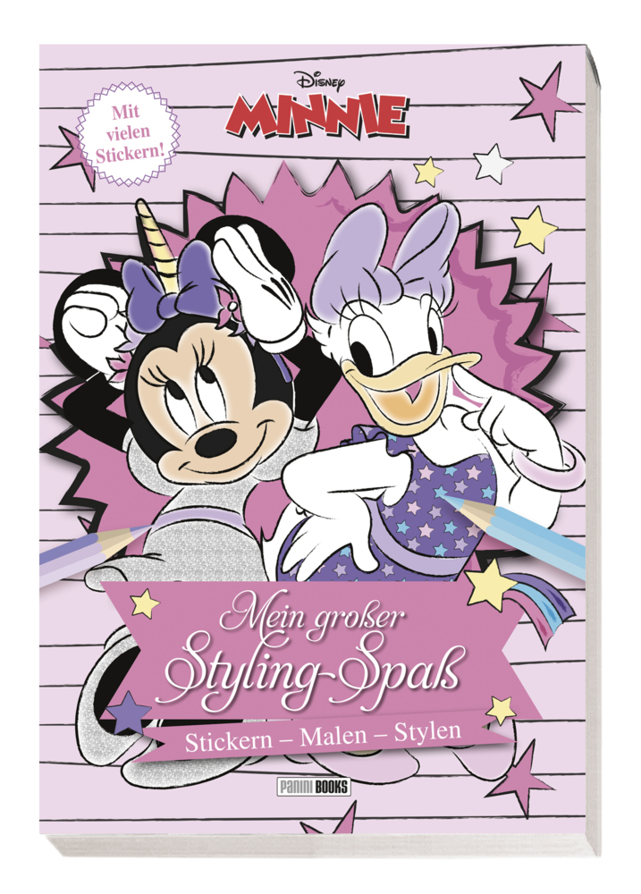 Disney Minnie: Mein großer Styling-Spaß: Stickern, Malen, Stylen main product photo