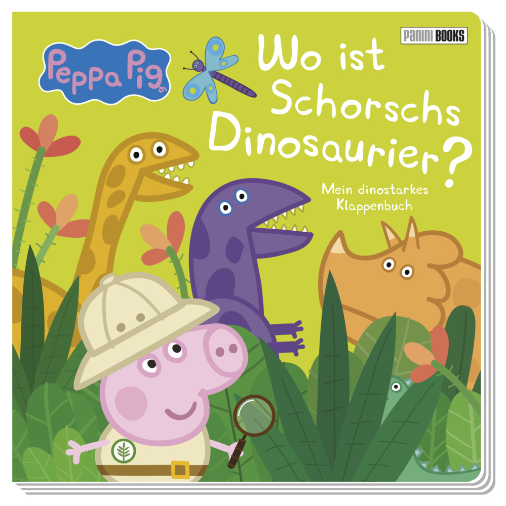 Peppa Pig: Wo ist Schorschs Dinosaurier? - Mein dinostarkes Klappenbuch main product photo