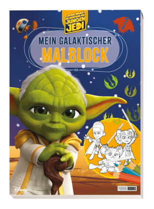 Star Wars: Die Abenteuer der jungen Jedi - Mein galaktischer Malblock