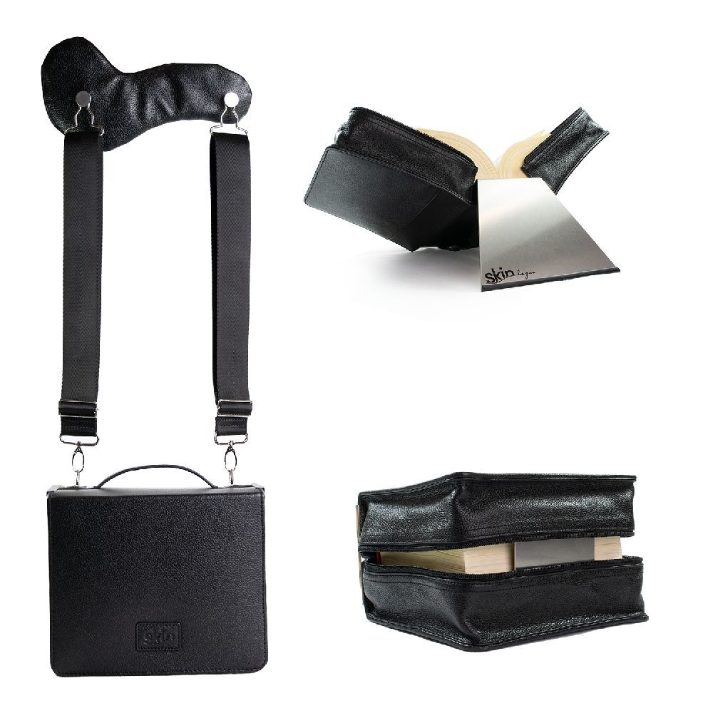 SKIN Tasche PUR Gr. XL, (Nappa-Leder) onyx-schwarz main product photo
