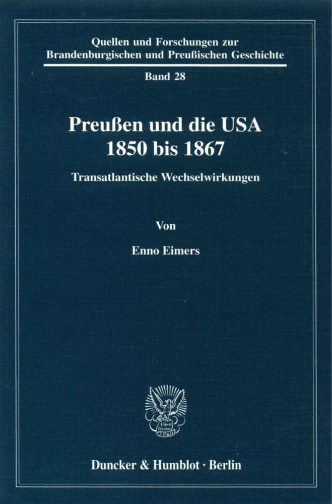 Preußen und die USA 1850 bis 1867. main product photo