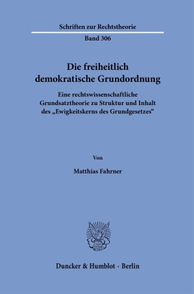 Die freiheitlich demokratische Grundordnung.