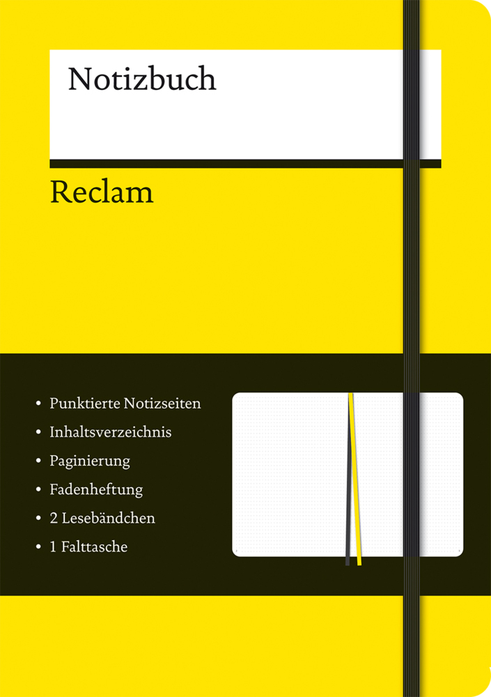 Reclams Notizbuch main product photo