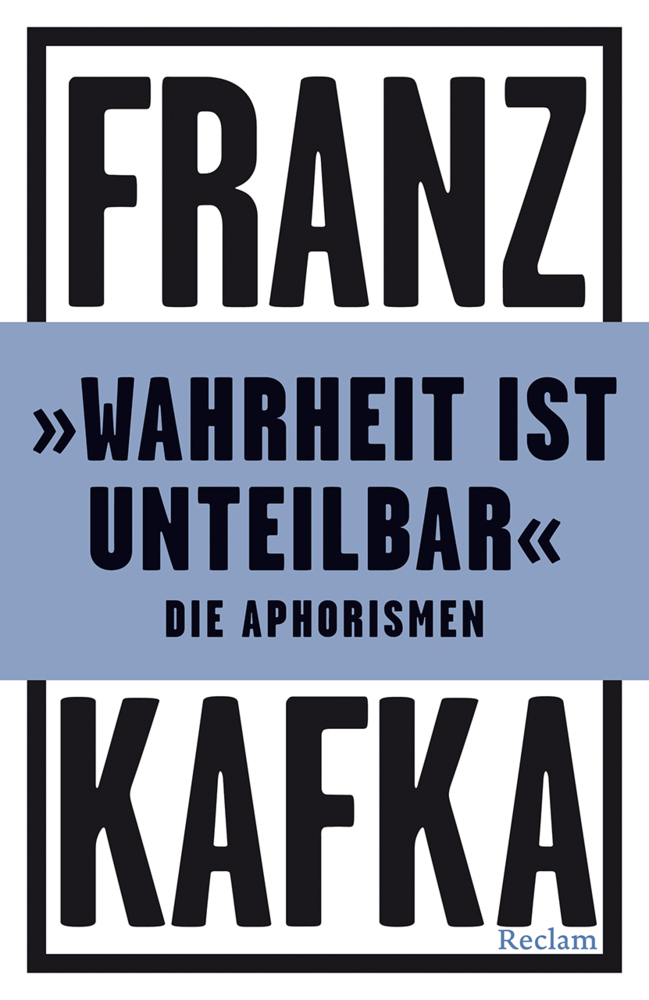 »Wahrheit ist unteilbar«. Die Aphorismen main product photo