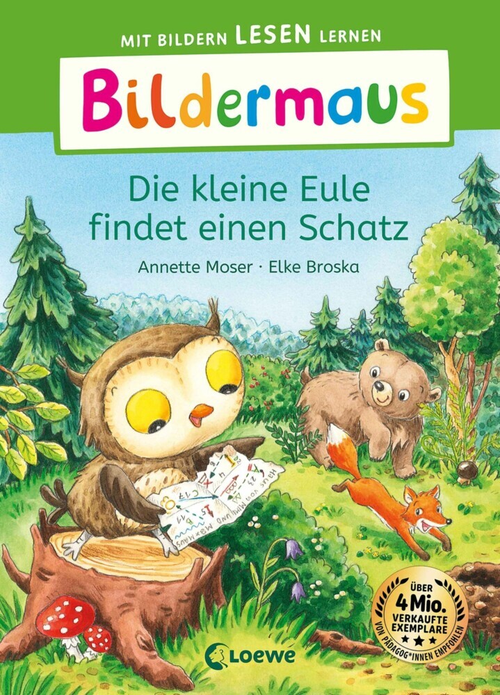 Bildermaus - Die kleine Eule findet einen Schatz main product photo